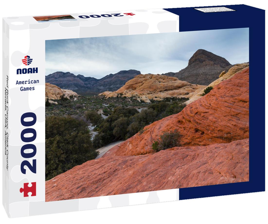 Red Rock Canyon, Clark County, Nevada, USA, America 2000pc Puzzle