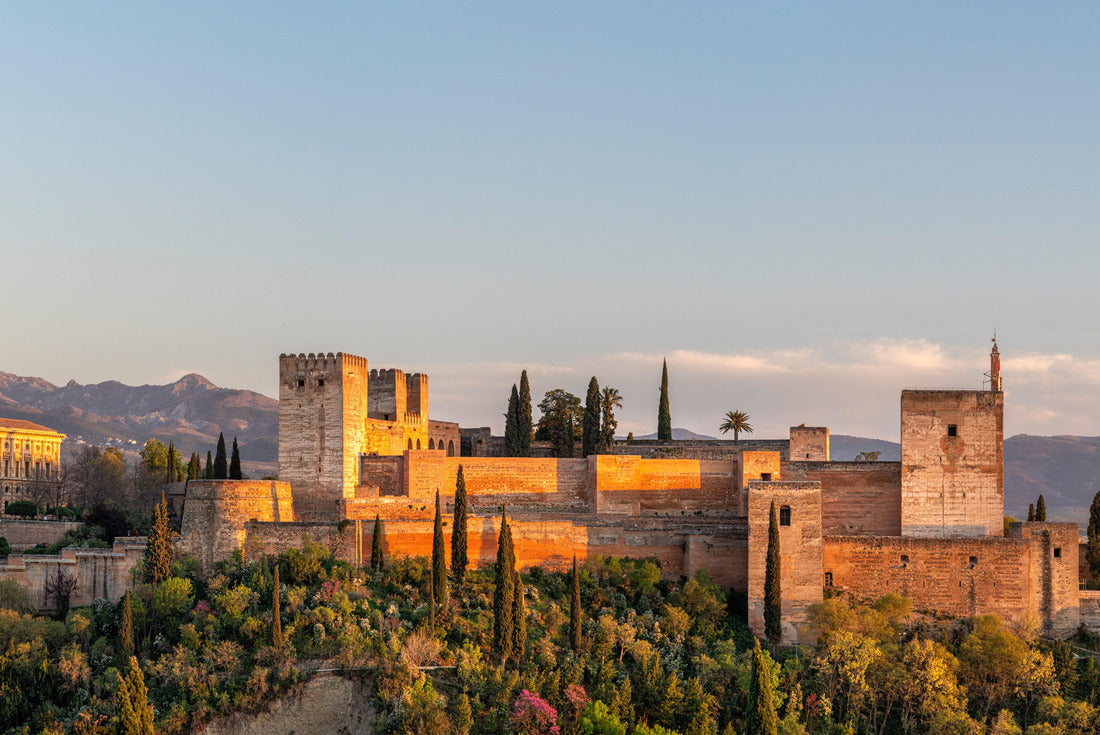 Alhambra fortress palace in Granada Spain at sunset 2000pc Puzzle