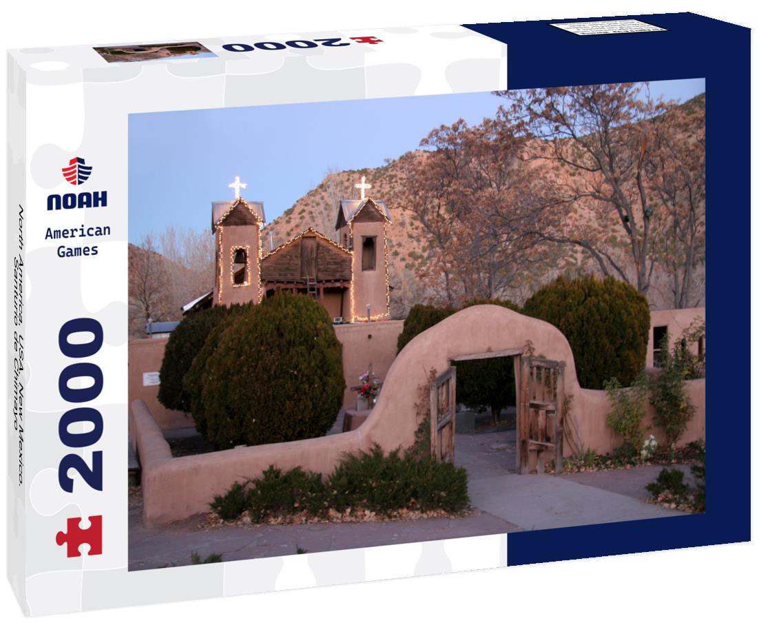 Noah Jigsaw Puzzle North America, USA, New Mexico. Santurio de Chimayo 2000 pieces