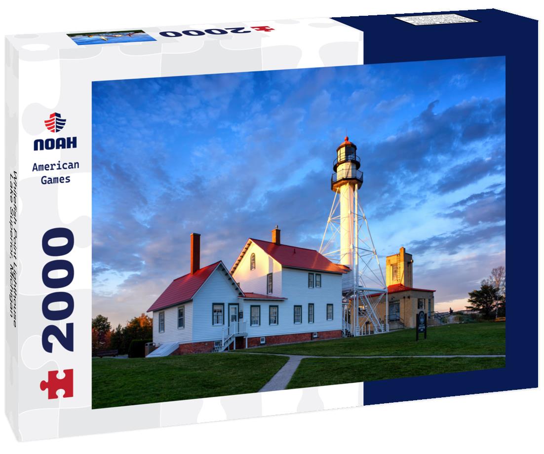 Noah Jigsaw Puzzle Whitefish Point Lighthouse, Lake Superior, Michigan 2000 pieces