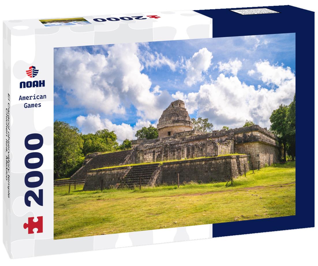 Noah Jigsaw Puzzle El Caracol observatory temple, Chichen Itza, Mexico 2000 pieces