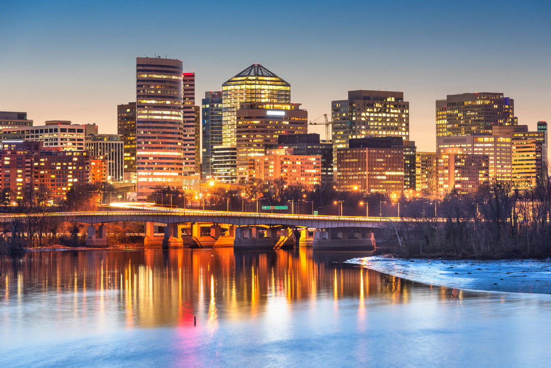 Rosslyn, Arlington, Virginia, USA Cityscape at Dusk 2000pc Puzzle