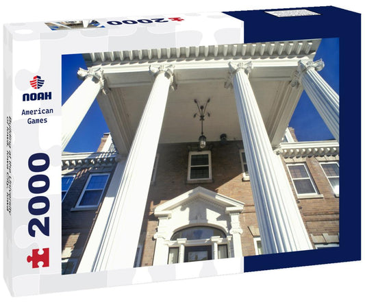 Noah Jigsaw Puzzle Building at the University of Iowa, Iowa City, Iowa 2000 pieces