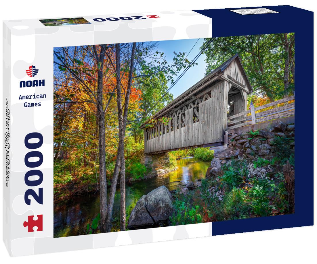 Cilleyville Bog Bridge, Andover, New Hampshire, USA 2000pc Puzzle