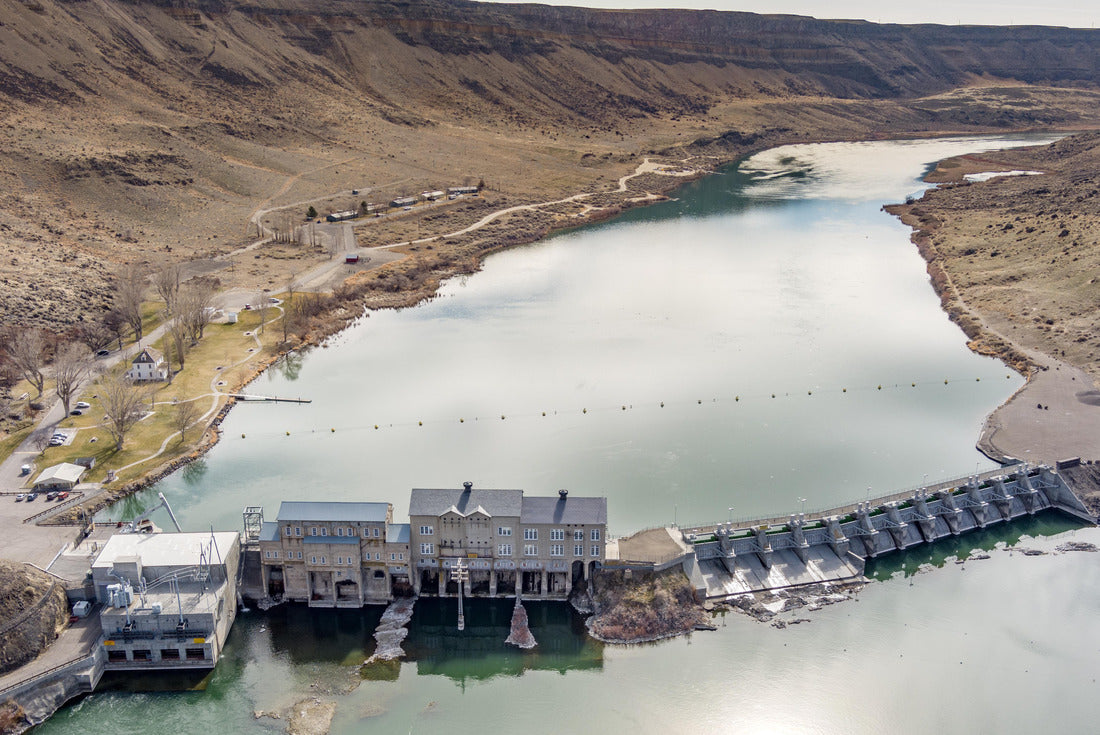 Noah Jigsaw Puzzle Swan Falls Dan in southern Idaho in the spring time 2000 pieces