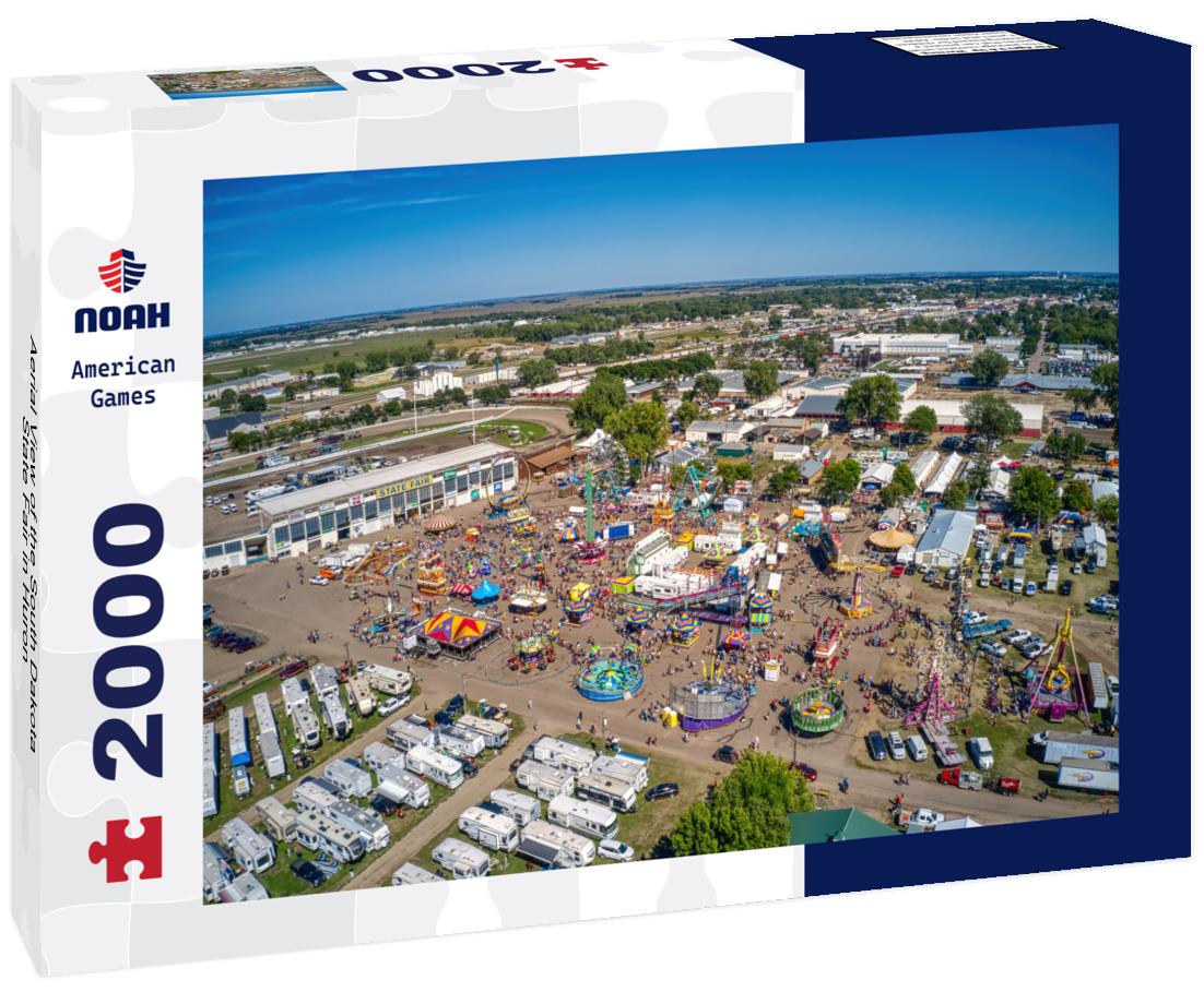 Noah Jigsaw Puzzle Aerial View of the South Dakota State Fair in Huron 2000 pieces