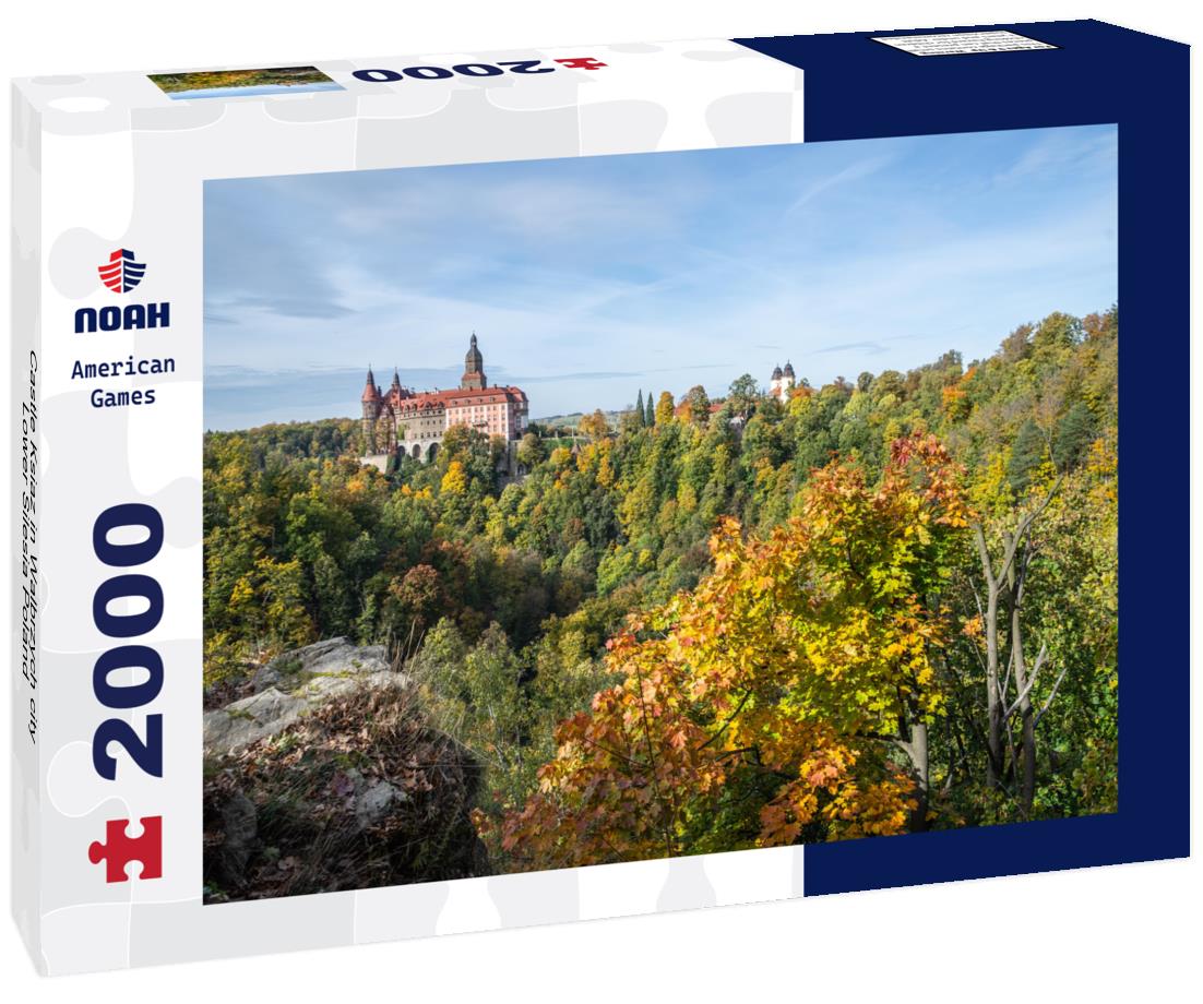 Castle Ksiaz in Walbrzych city Lower Silesia Poland 2000pc Puzzle