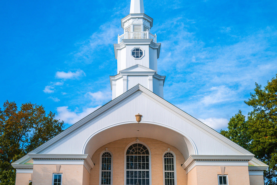 Catholic church building in Stonington, Connecticut 2000pc Puzzle