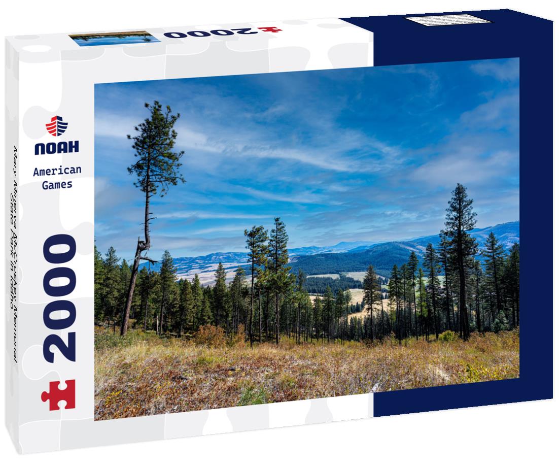 Noah Jigsaw Puzzle Mary Minerva McCroskey Memorial State Park in Idaho 2000 pieces