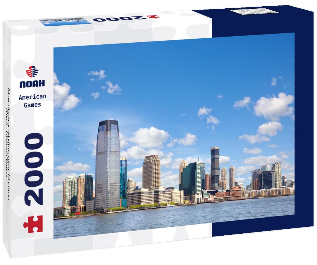 New Jersey skyline over Hudson River, United States 2000pc Puzzle