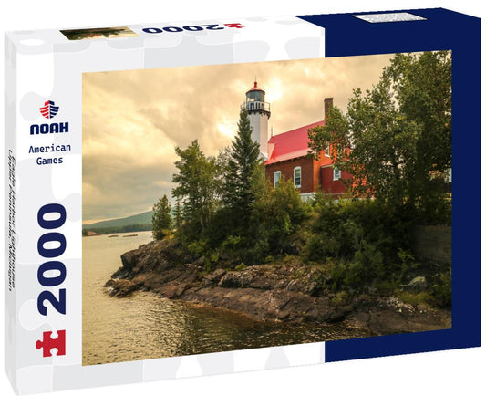 Noah Jigsaw Puzzle Eagle Harbor Lighthouse, Upper Peninsula, Michigan 2000 pieces