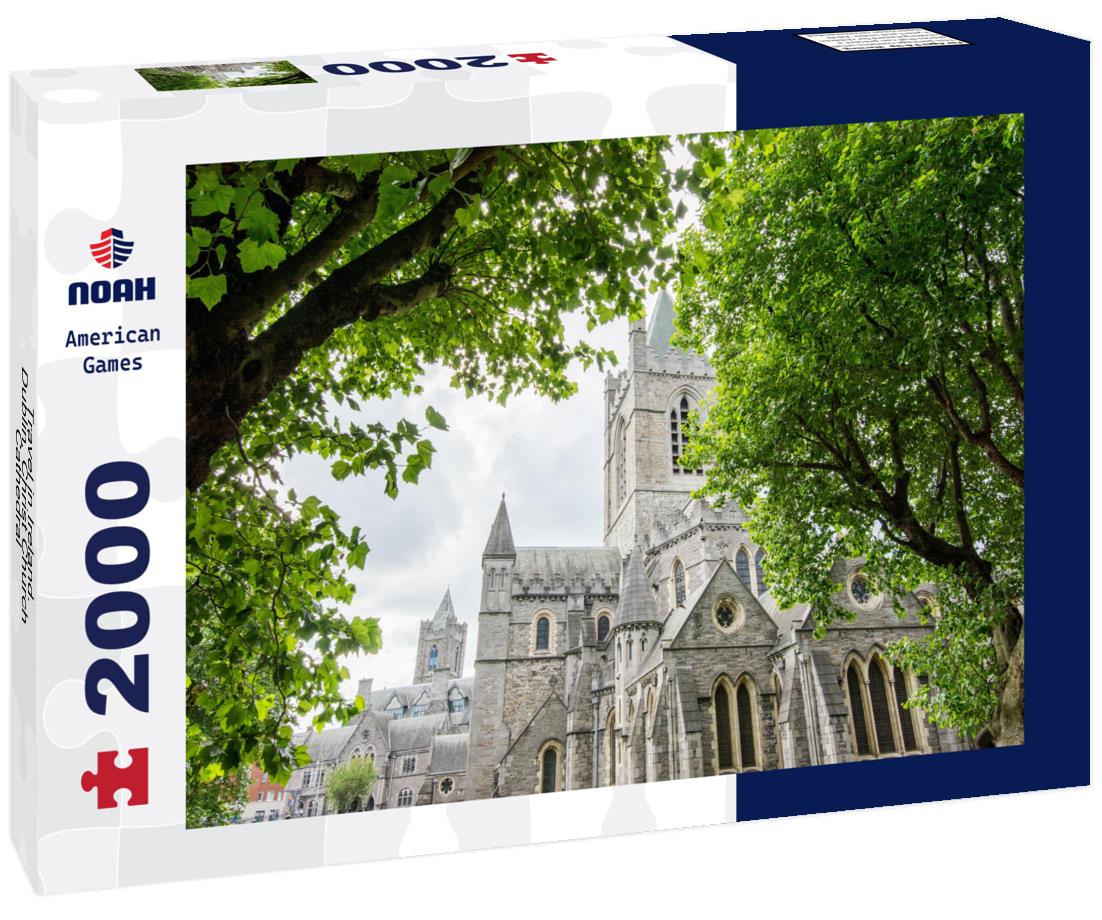 Travel in Ireland. Dublin, Christ Church Cathedral 2000pc Puzzle