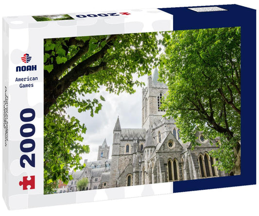 Noah Jigsaw Puzzle Travel in Ireland. Dublin, Christ Church Cathedral 2000 pieces