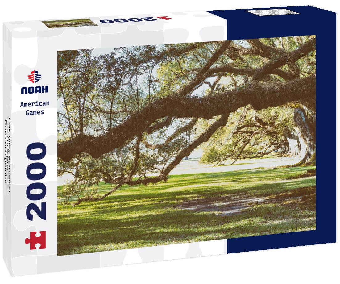 Oak Alley Plantation. Louisiana - Trees and garden 2000pc Puzzle