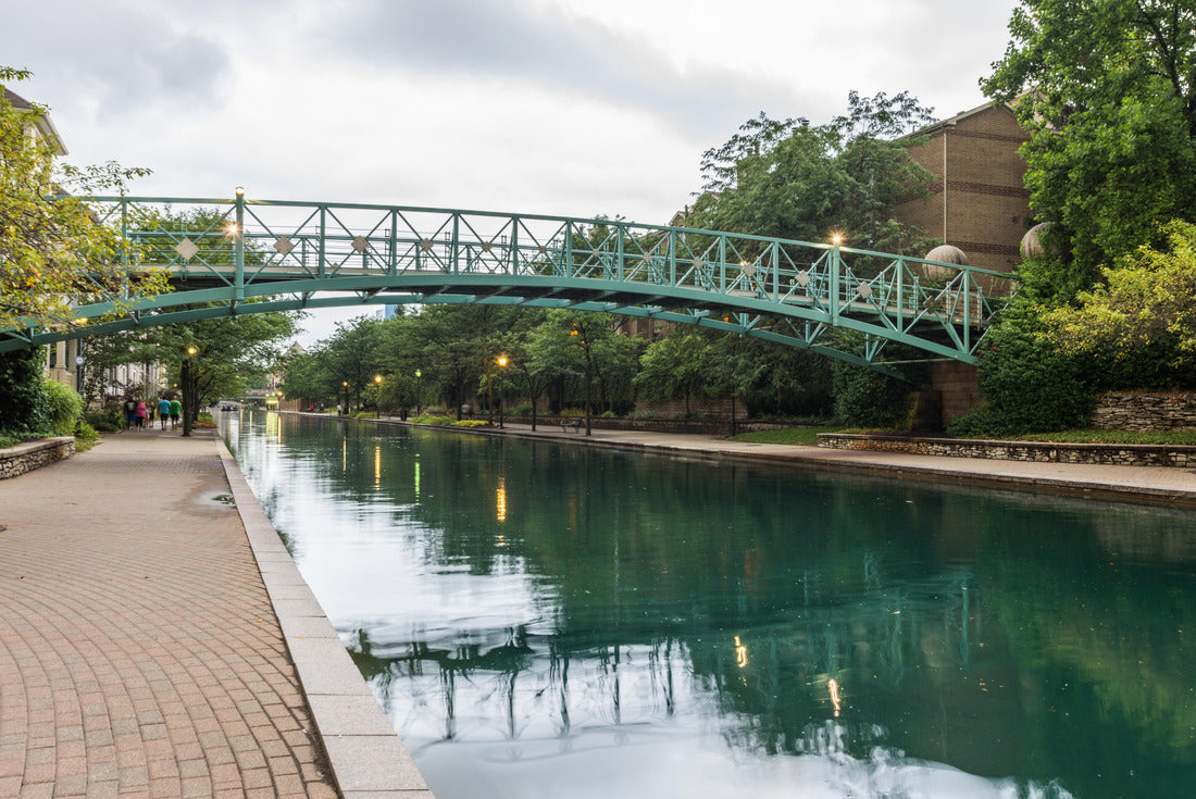 Noah Jigsaw Puzzle Cityscape from Canal Walk in Indianapolis, Indiana 2000 pieces