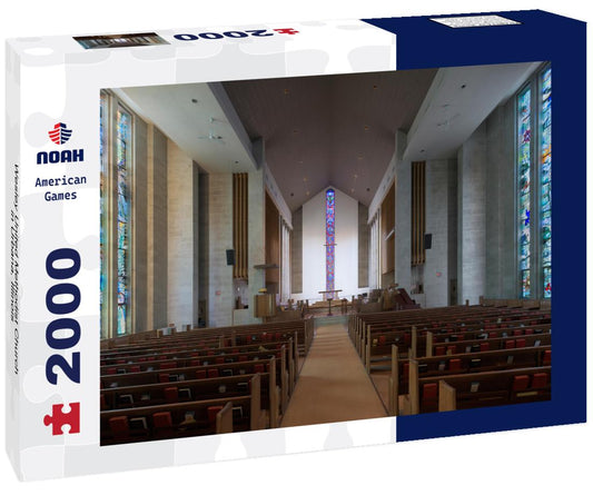 Noah Jigsaw Puzzle Wesley United Methodist Church in Urbana, Illinois 2000 pieces