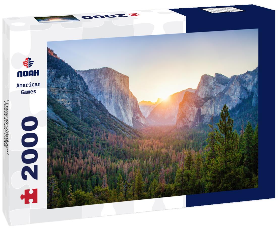Yosemite National Park at sunrise, California, USA 2000pc Puzzle