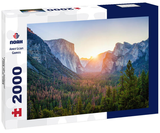 Noah Jigsaw Puzzle Yosemite National Park at sunrise, California, USA 2000 pieces