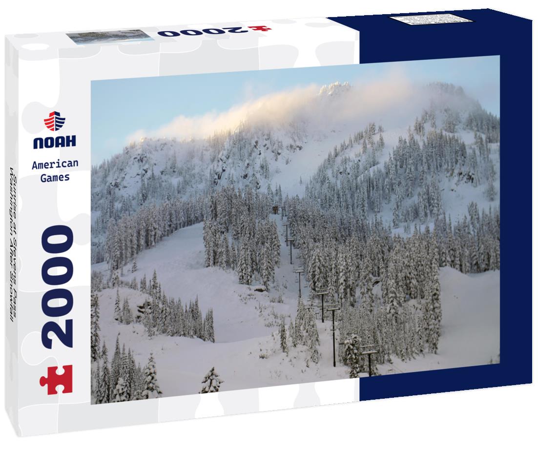 Sunrise at Stevens Pass, Washington After Snowfall 2000pc Puzzle