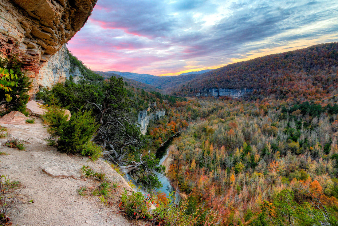 Big Bluff Sunrise Buffalo National River, Arkansas 2000pc Puzzle