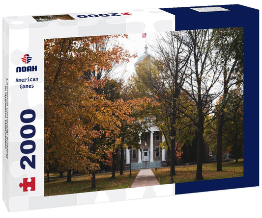 Noah Jigsaw Puzzle Lawrence university building in Appleton Wisconsin 2000 pieces