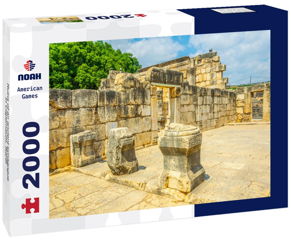 Ruins of an ancient synagogue in Capernaum, Isarel 2000pc Puzzle