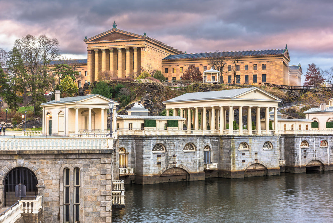 Noah Jigsaw Puzzle Philadelphia, Pennsylvania, USA Waterworks Skyline 2000 pieces