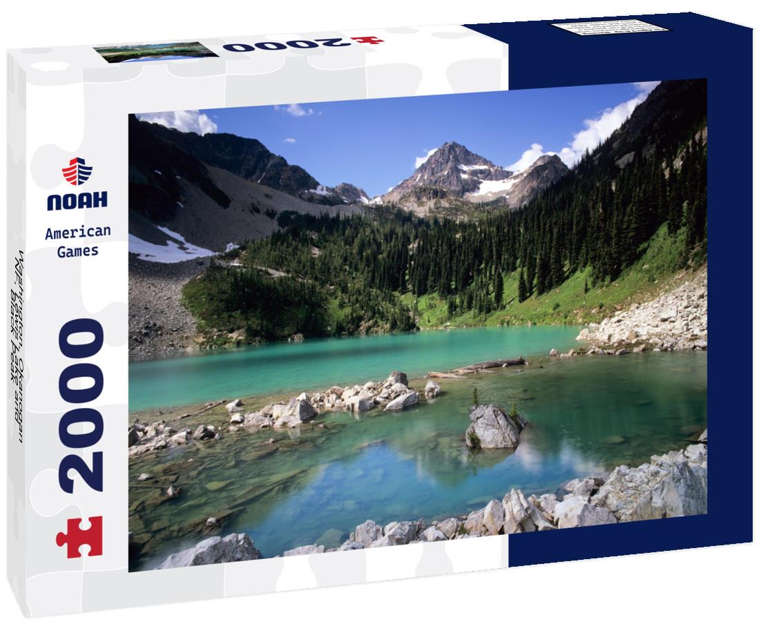 Noah Jigsaw Puzzle Washington, Okanogan NF, Lewis Lake and Black Peak 2000 pieces