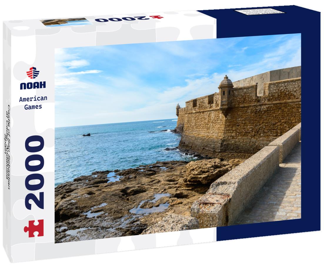 Castle of San Sebastian at Cadiz, Andalusia, Spain 2000pc Puzzle