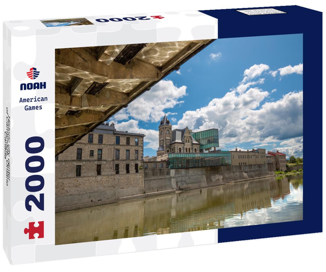 Historic city center of Cambridge, Ontario, Canada 2000pc Puzzle