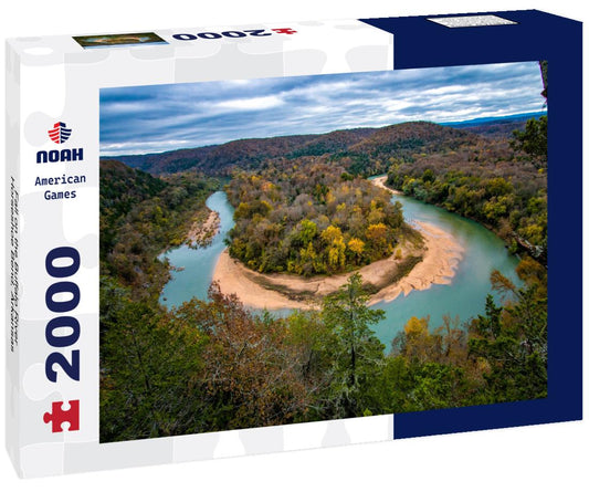 Noah Jigsaw Puzzle Fall on the Buffalo River Horseshoe Bend, Arkansas 2000 pieces