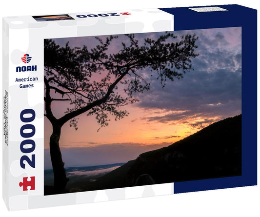 Noah Jigsaw Puzzle Sunrise, Cloudland Canyon State Park, Georgia, USA 2000 pieces