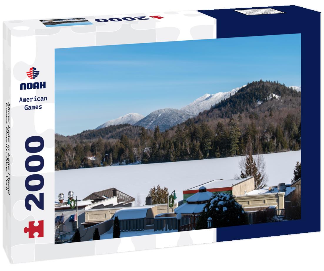 Noah Jigsaw Puzzle Mirror Lake in Lake Placid, Essex County, New York 2000 pieces