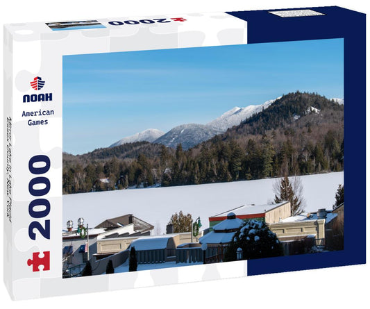 Noah Jigsaw Puzzle Mirror Lake in Lake Placid, Essex County, New York 2000 pieces