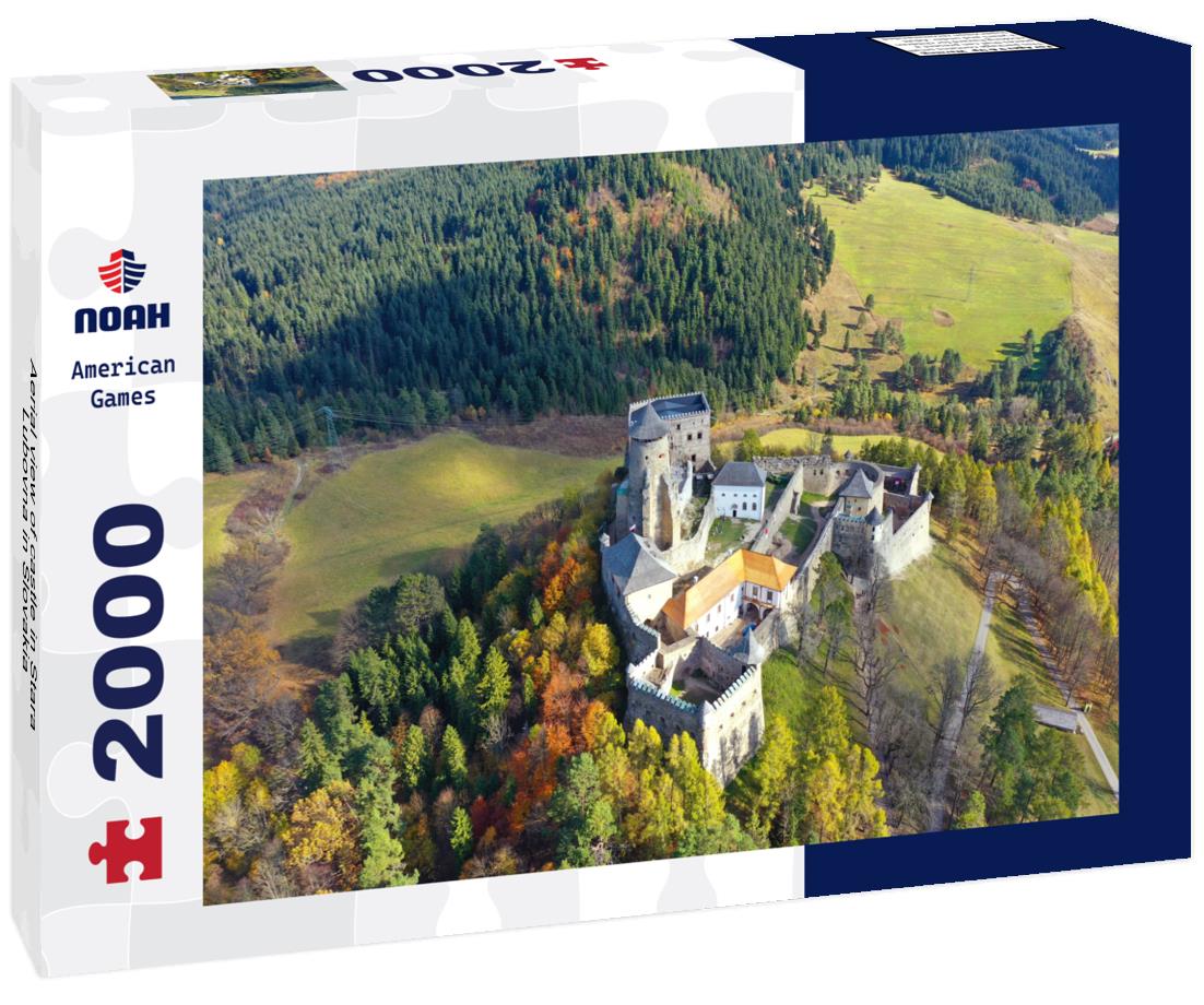 Aerial view of castle in Stara Lubovna in Slovakia 2000pc Puzzle