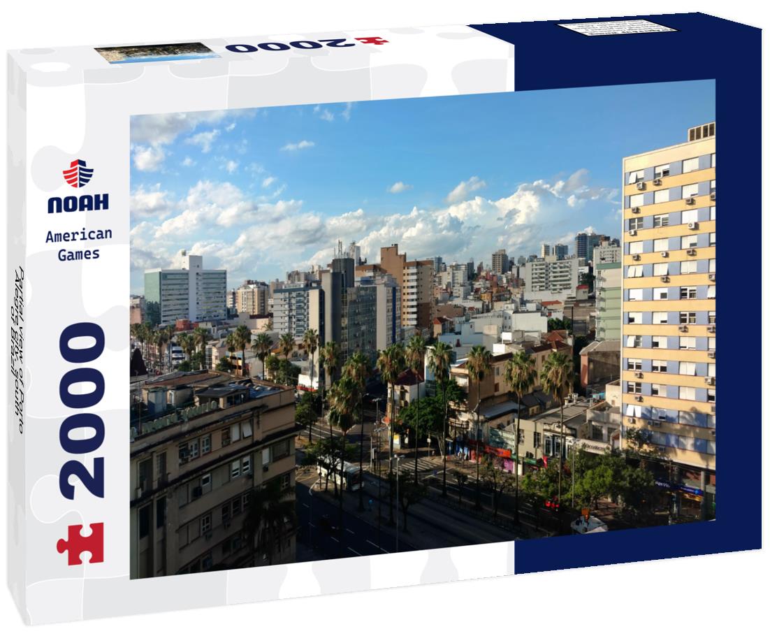 Partial view of Porto Alegre city, south of Brazil 2000pc Puzzle
