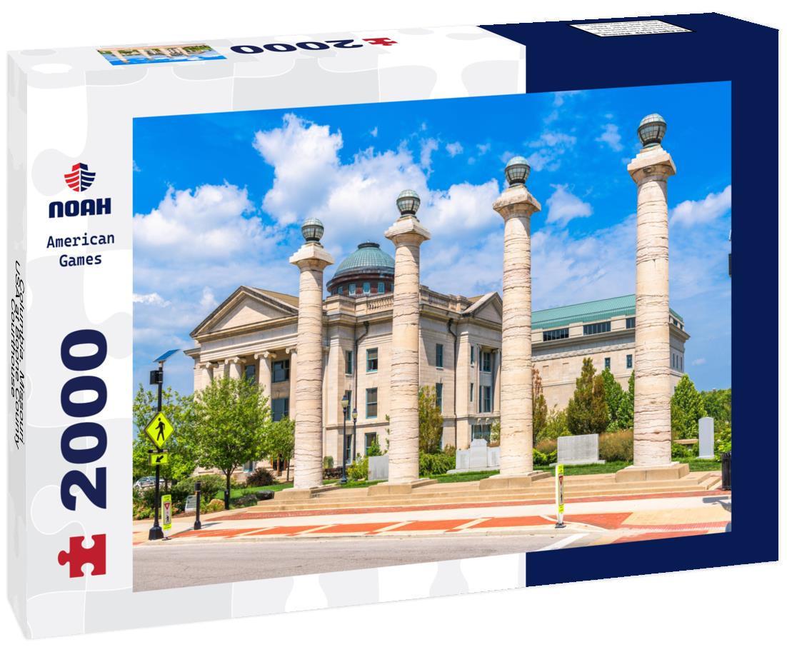 Columbia, Missouri, USA at Boone County Courthouse 2000pc Puzzle