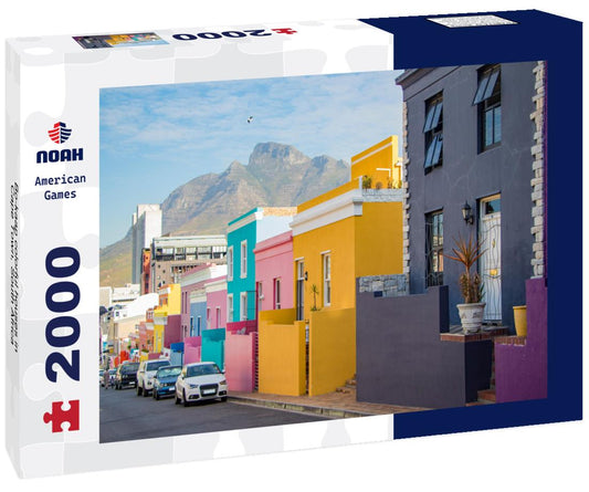 Noah Jigsaw Puzzle Bo-kaap colorful houses in Cape Town, South Africa 2000 pieces
