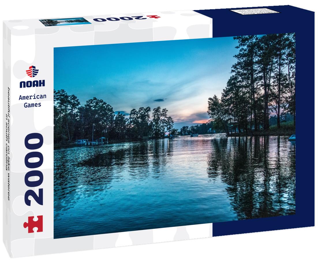 Noah Jigsaw Puzzle beautiful scenes on lake wateree in south carolina 2000 pieces