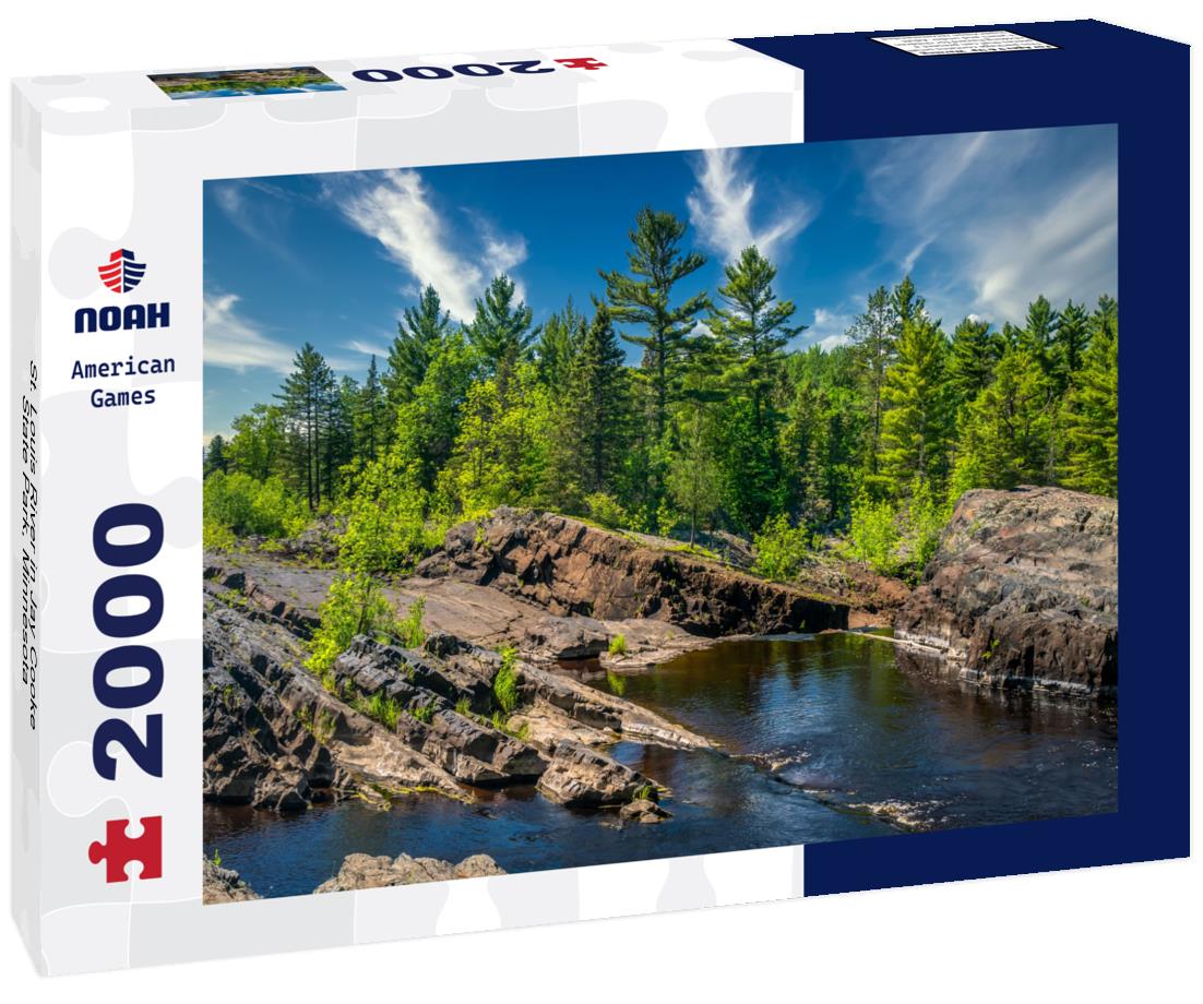 Noah Jigsaw Puzzle St. Louis River in Jay Cooke State Park, Minnesota 2000 pieces