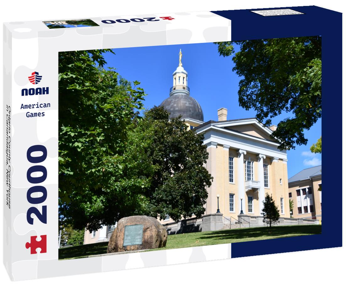 Noah Jigsaw Puzzle Ontario County Courthouse in Canandaigua, New York 2000 pieces