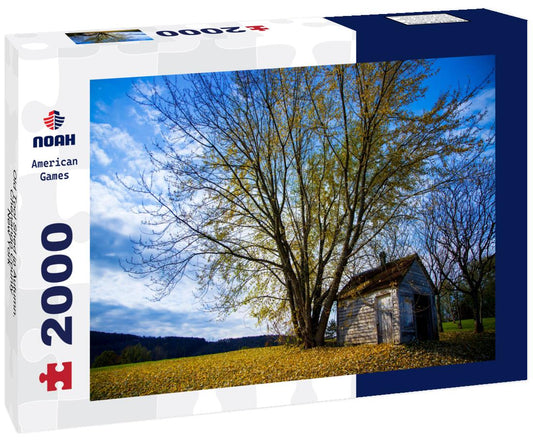 Noah Jigsaw Puzzle Old Tool Shed in Autumn. Chenango County, New York 2000 pieces