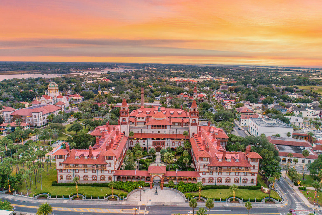 St Augustine, Florida, USA Downtown Skyline Aerial 2000pc Puzzle