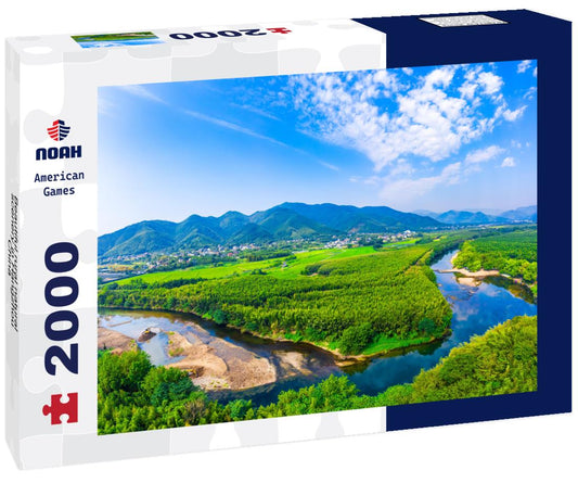 Noah Jigsaw Puzzle Beautiful rural natural scenery in Hangzhou, China 2000 pieces