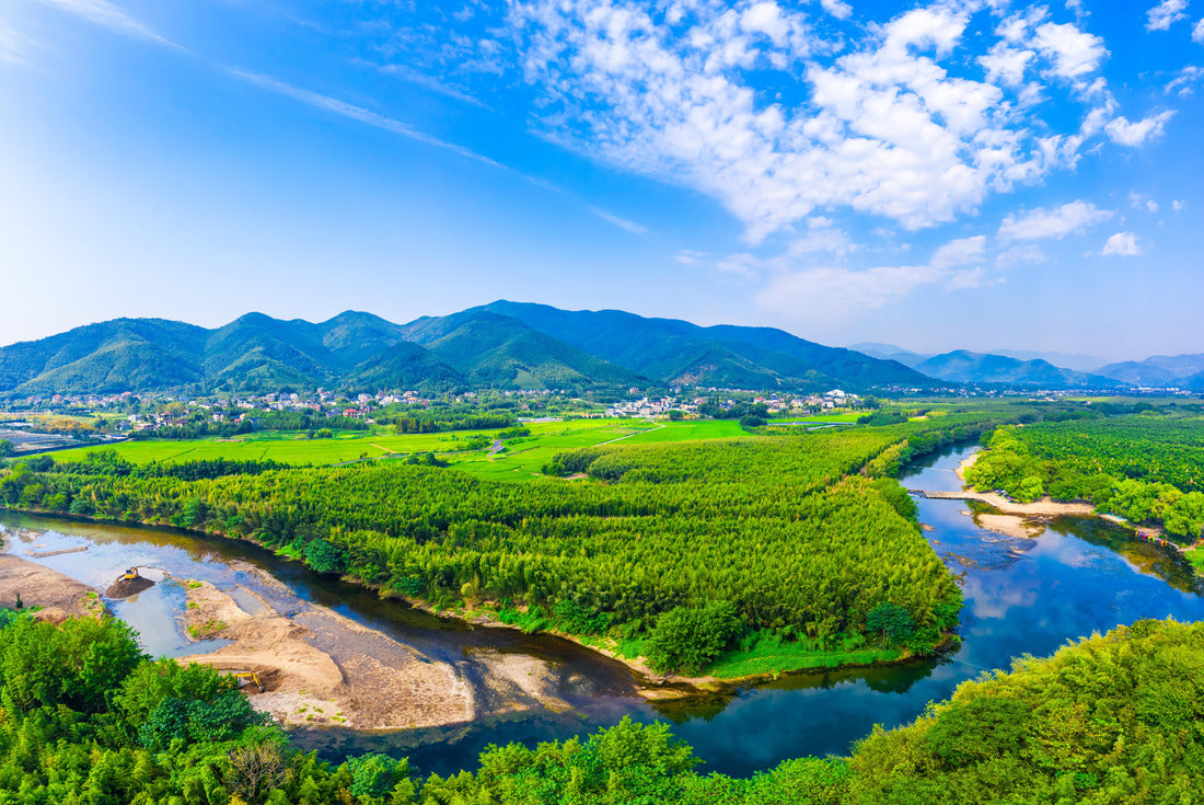 Noah Jigsaw Puzzle Beautiful rural natural scenery in Hangzhou, China 2000 pieces