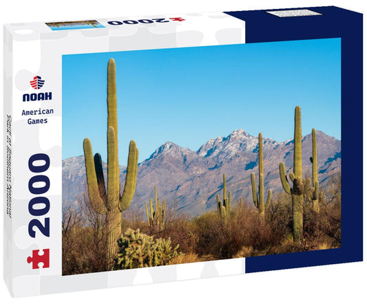 Noah Jigsaw Puzzle Cacti at Saguaro National Park in Southern Arizona 2000 pieces