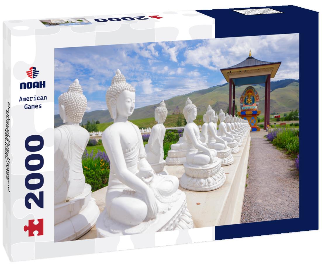 Noah Jigsaw Puzzle Garden of One Thousand Buddhas near Arlee, Montana 2000 pieces