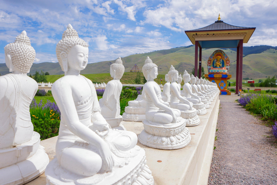 Noah Jigsaw Puzzle Garden of One Thousand Buddhas near Arlee, Montana 2000 pieces