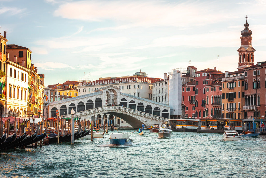 Ponte di Rialto (Rialto Bridge) in Venezia, Veneto 2000pc Puzzle