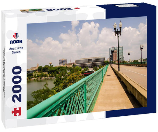 Noah Jigsaw Puzzle Views of Knoxville Tennessee downtown on sunny day 2000 pieces